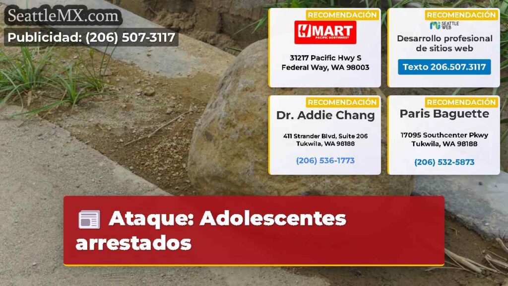 Ataque: Adolescentes arrestados