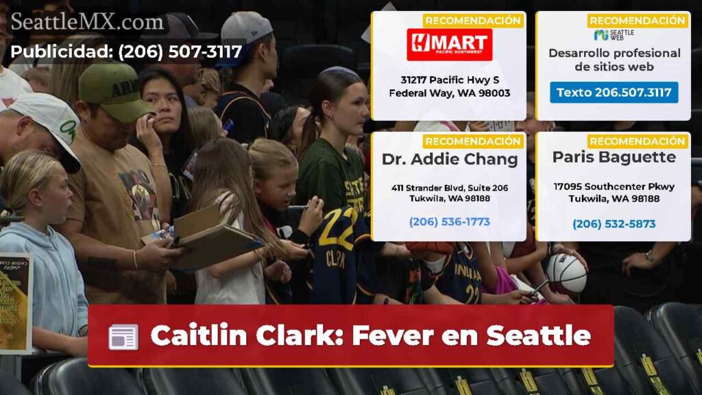 Caitlin Clark: Fever en Seattle