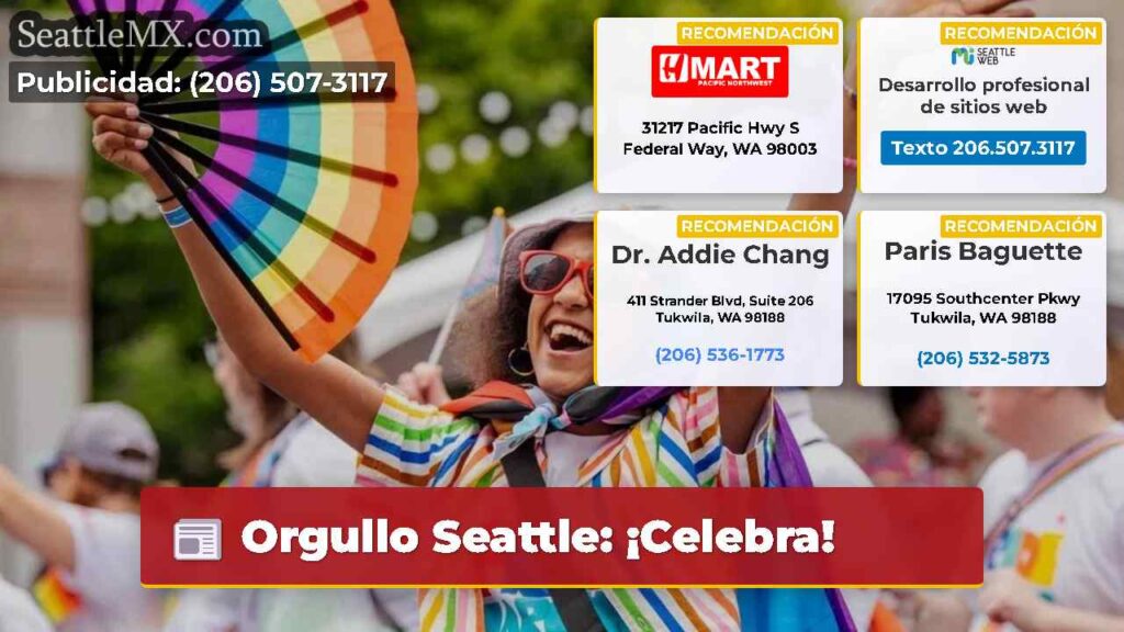 Orgullo Seattle: ¡Celebra!