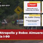 Atropello y Robo Almuerzo en la I-90
