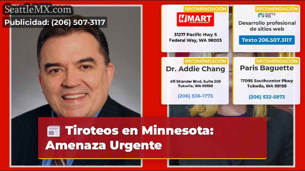 Tiroteos en Minnesota: Amenaza Urgente
