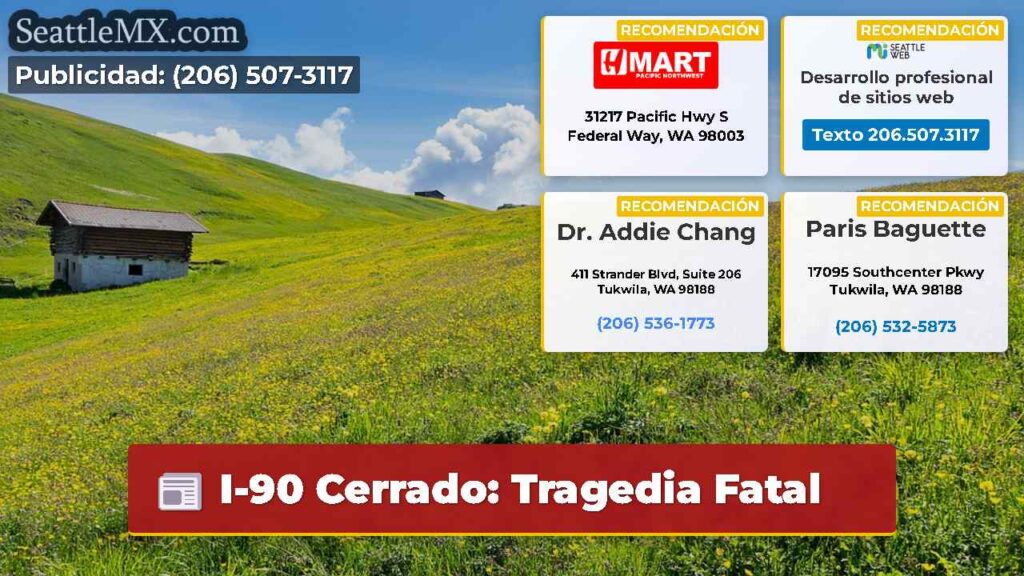 I-90 Cerrado: Tragedia Fatal