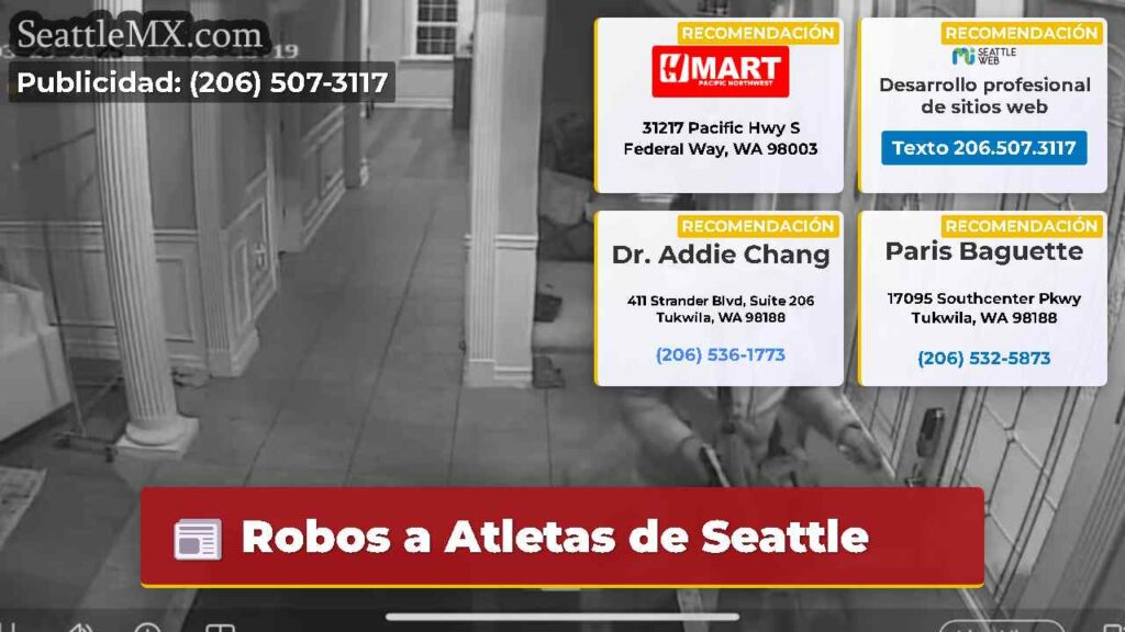 Robos a Atletas de Seattle
