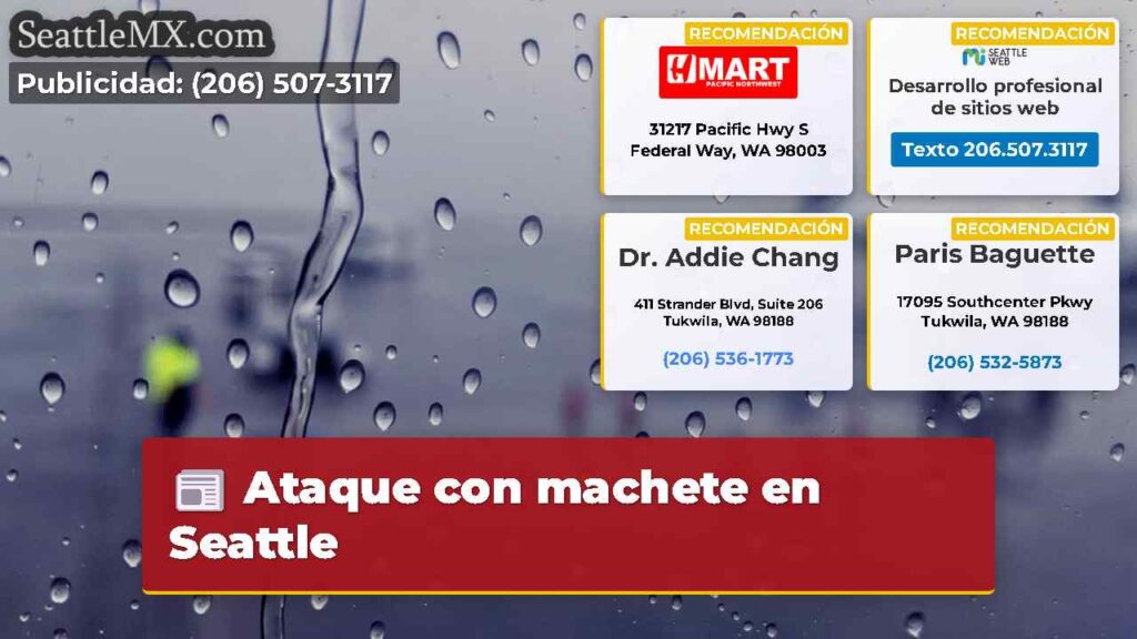 Ataque con machete en Seattle