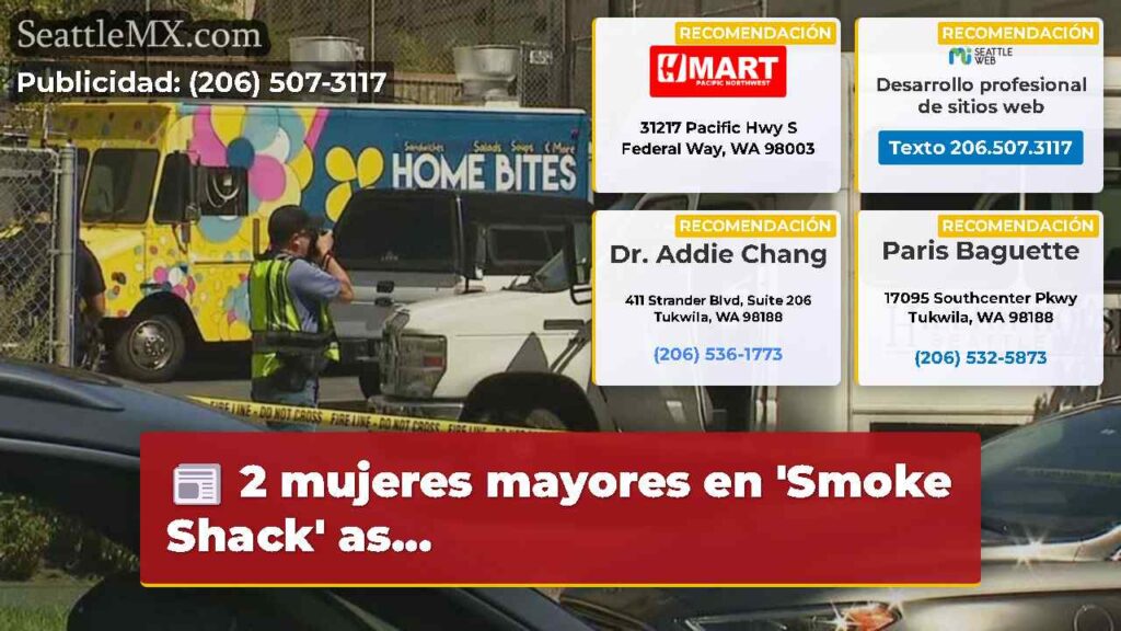 2 mujeres mayores en 'Smoke Shack' as...
