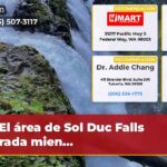 El área de Sol Duc Falls cerrada mien…