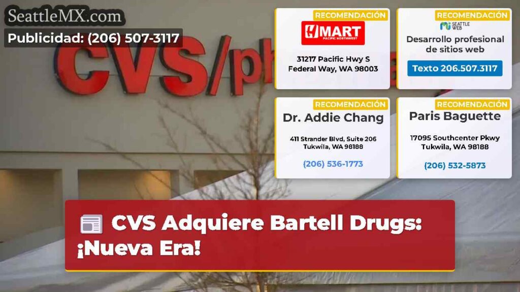 CVS Adquiere Bartell Drugs: ¡Nueva Era!