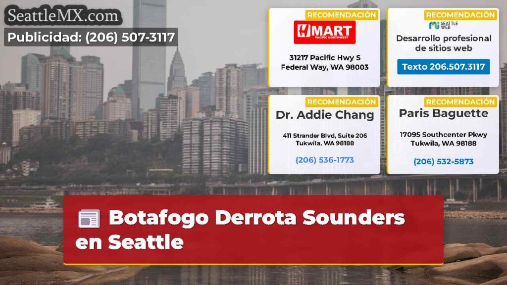 Botafogo Derrota Sounders en Seattle