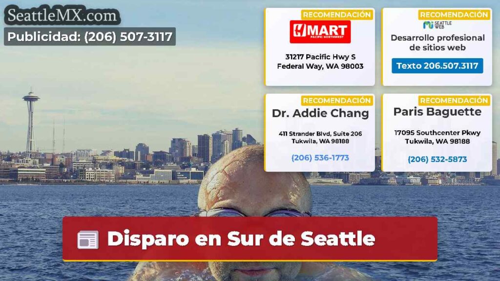 Disparo en Sur de Seattle