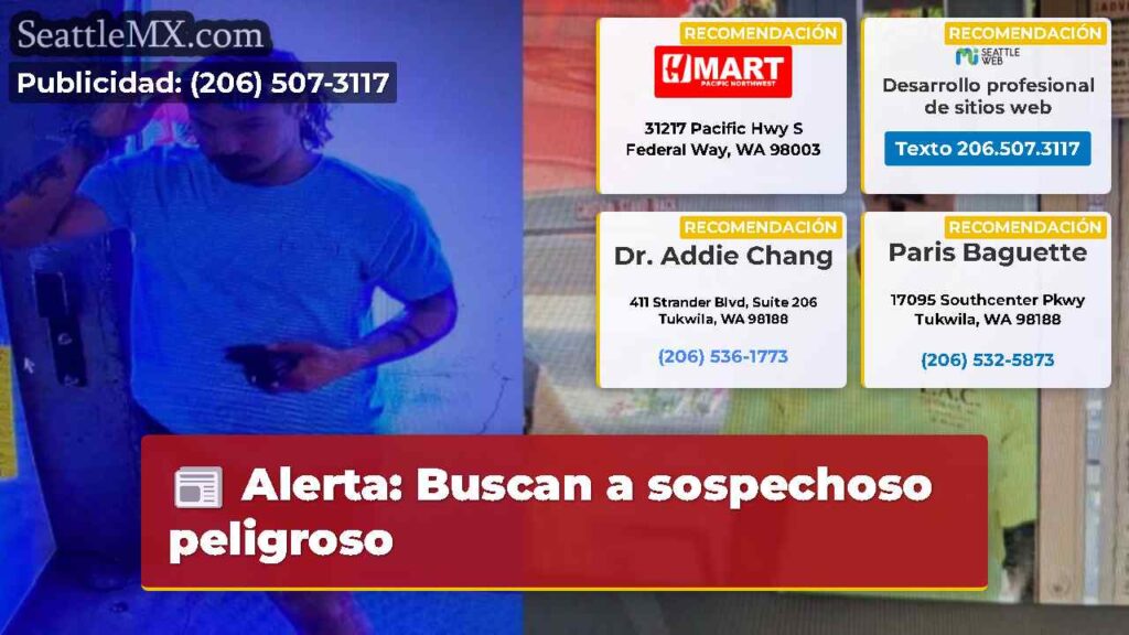 Alerta: Buscan a sospechoso peligroso