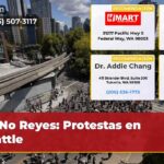 No Reyes Protestas en Seattle