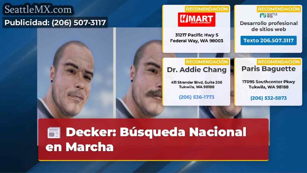 Decker: Búsqueda Nacional en Marcha