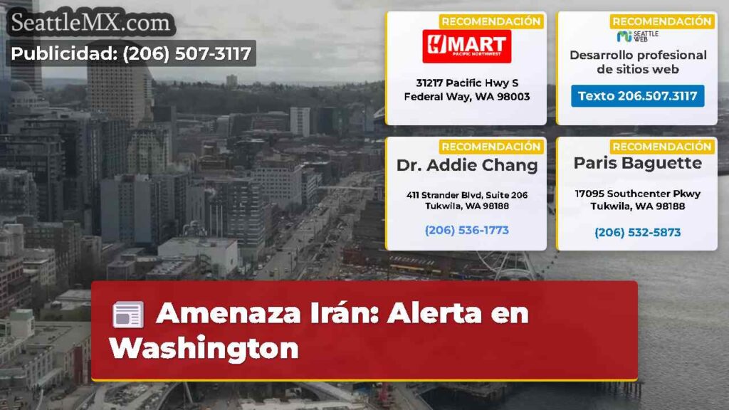 Amenaza Irán: Alerta en Washington