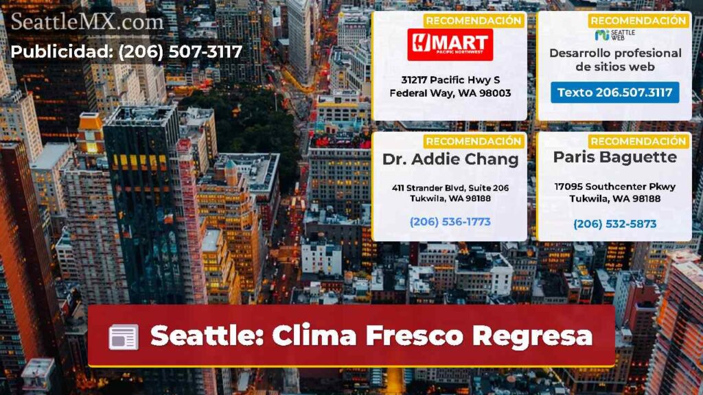 Seattle: Clima Fresco Regresa