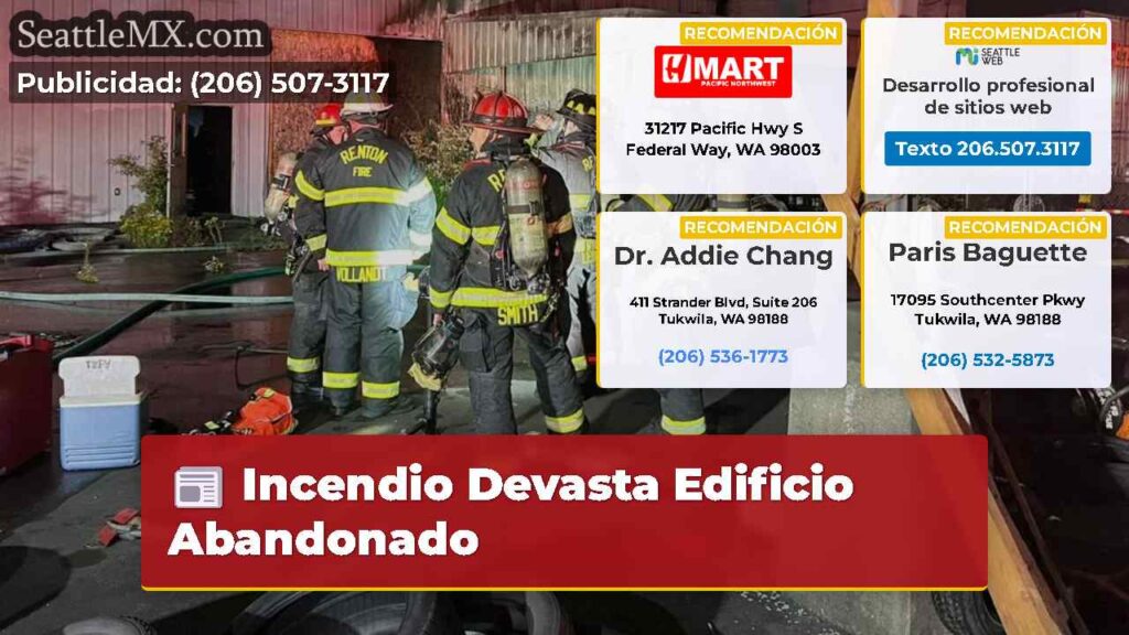 Incendio Devasta Edificio Abandonado
