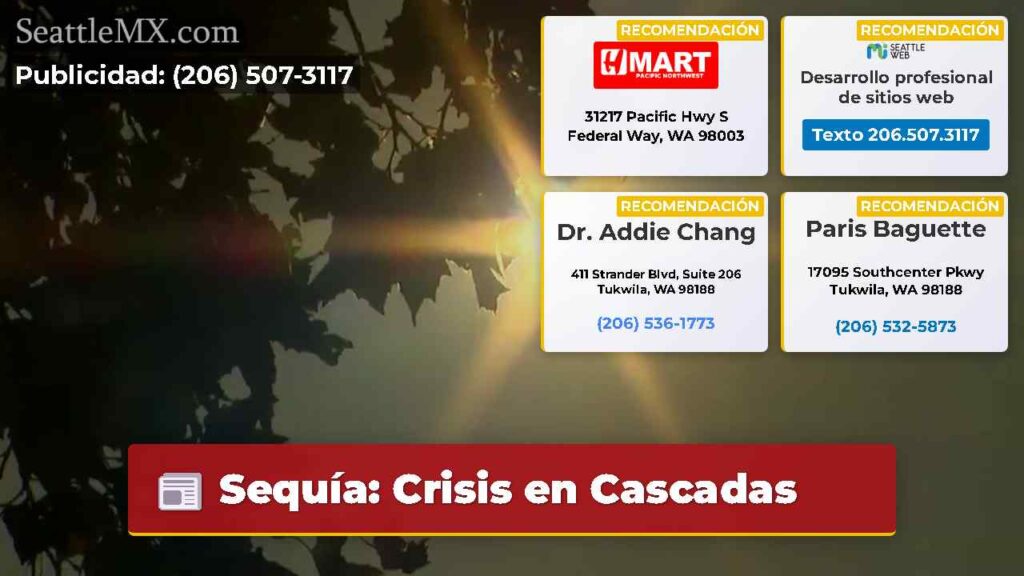 Sequía: Crisis en Cascadas