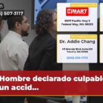 Hombre declarado culpable en un accid…