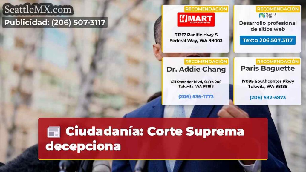 Ciudadanía: Corte Suprema decepciona