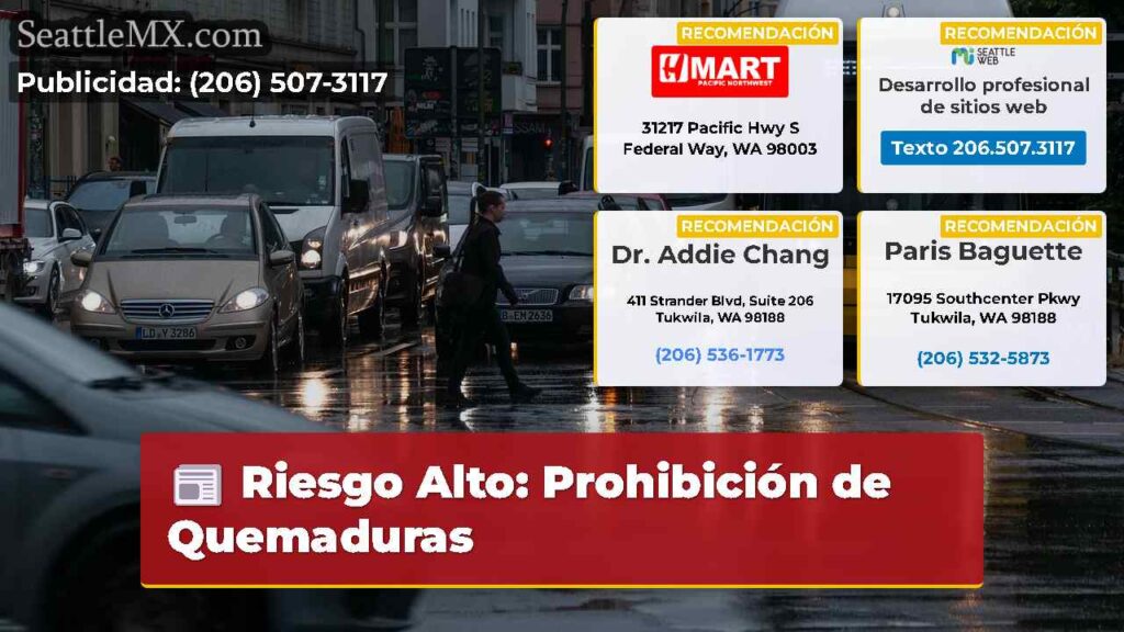 Riesgo Alto: Prohibición de Quemaduras