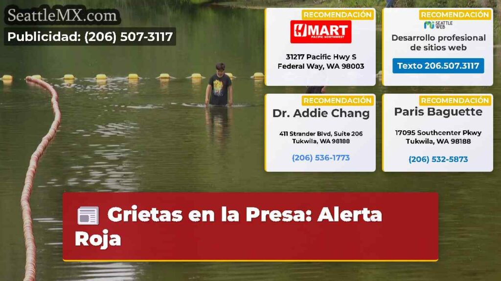 Grietas en la Presa: Alerta Roja