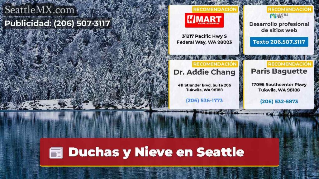 Duchas y Nieve en Seattle