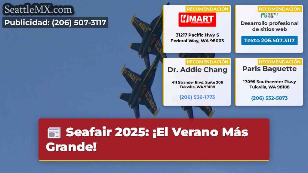 Seafair 2025: ¡El Verano Más Grande!