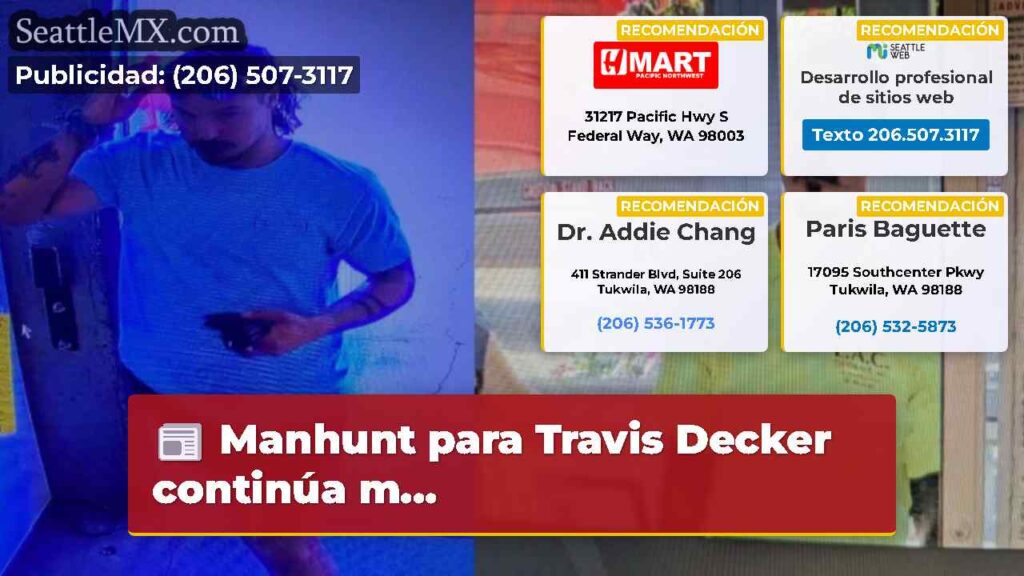 Manhunt para Travis Decker continúa m...