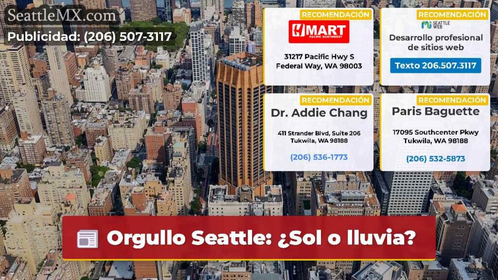 Orgullo Seattle: ¿Sol o lluvia?