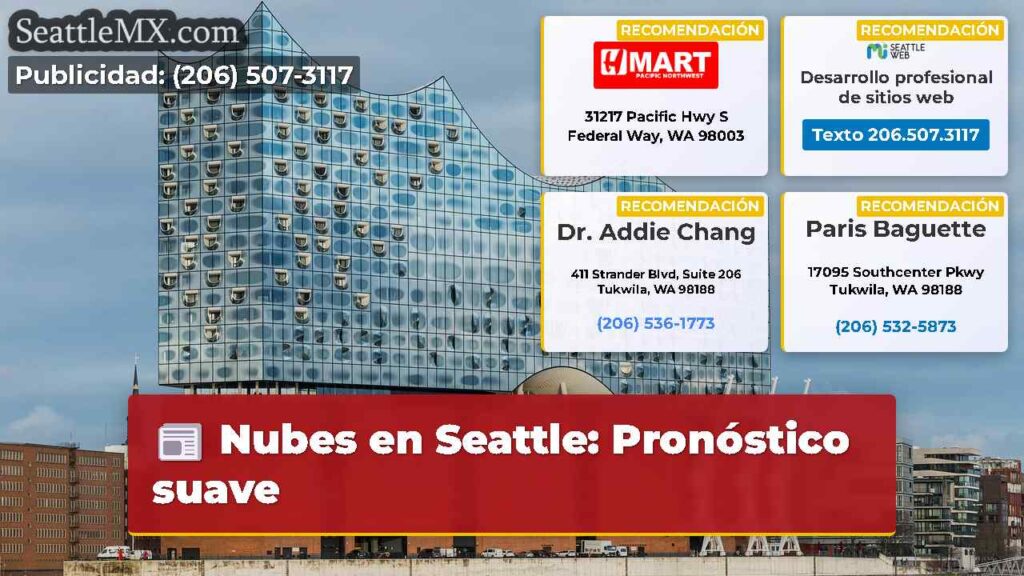Nubes en Seattle: Pronóstico suave