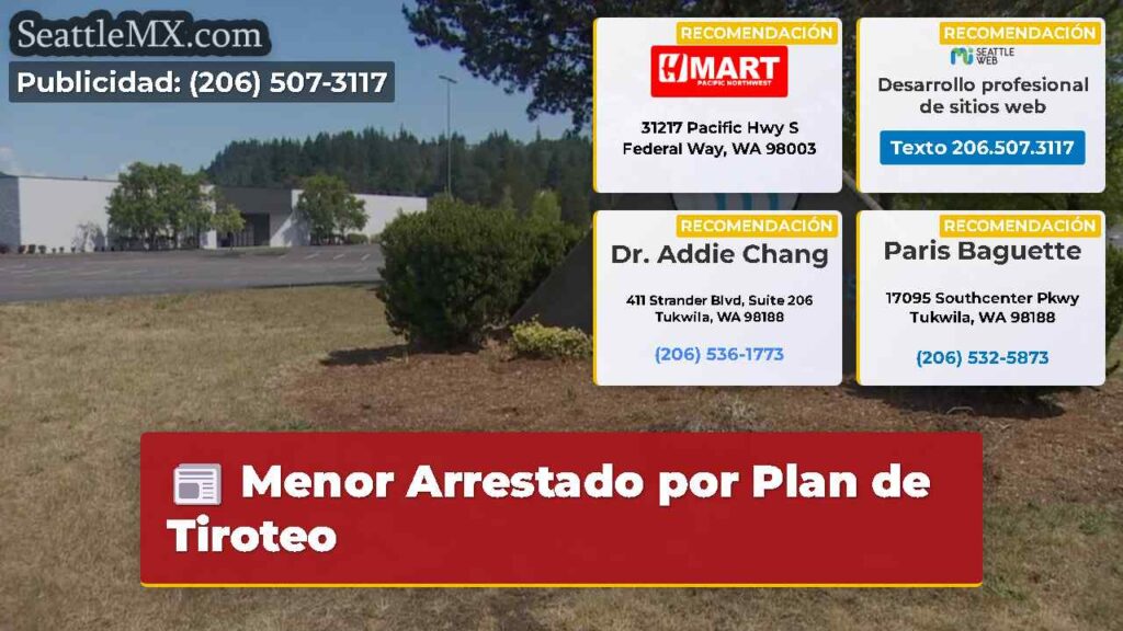 Menor Arrestado por Plan de Tiroteo