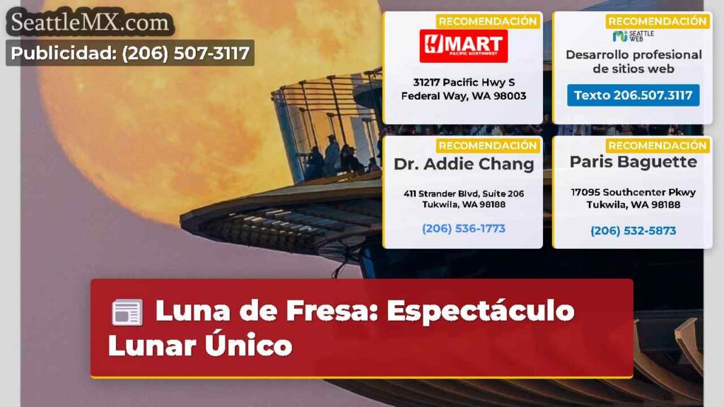 Luna de Fresa: Espectáculo Lunar Único