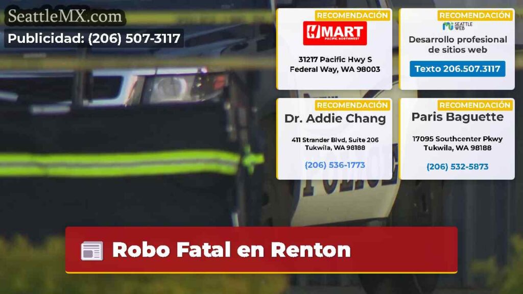 Robo Fatal en Renton
