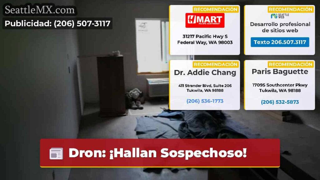 Dron: ¡Hallan Sospechoso!