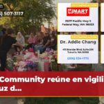 Community reúne en vigilia a la luz d…