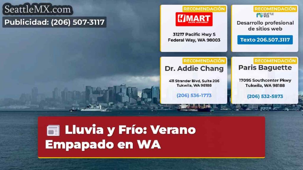 Lluvia y Frío: Verano Empapado en WA