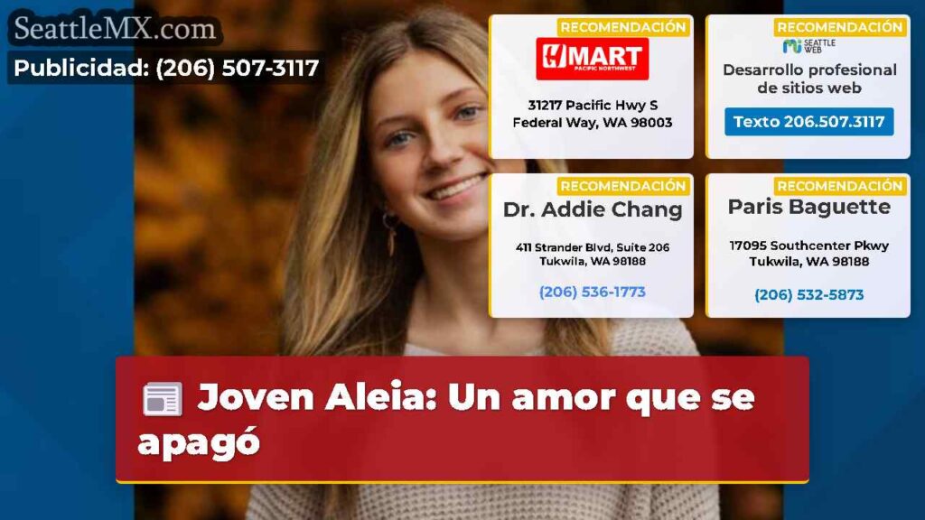 Joven Aleia: Un amor que se apagó
