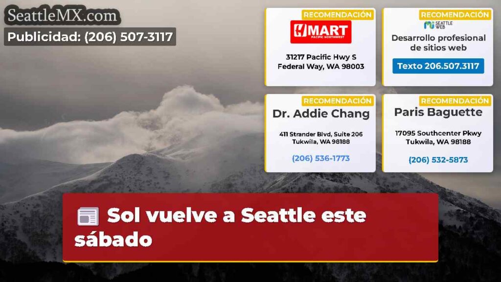 Sol vuelve a Seattle este sábado