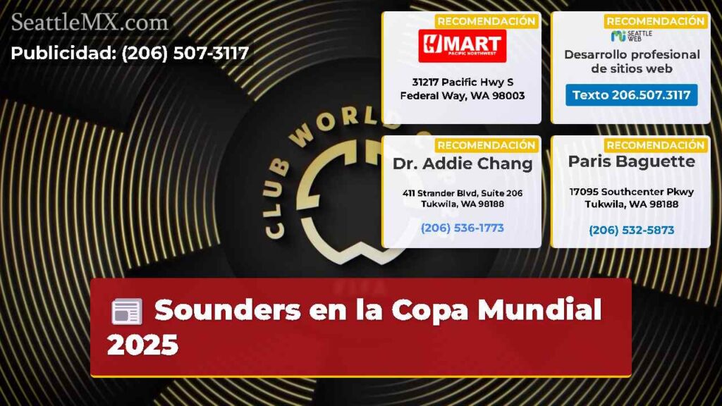 Sounders en la Copa Mundial 2025
