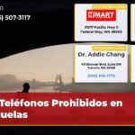 Teléfonos Prohibidos en Escuelas