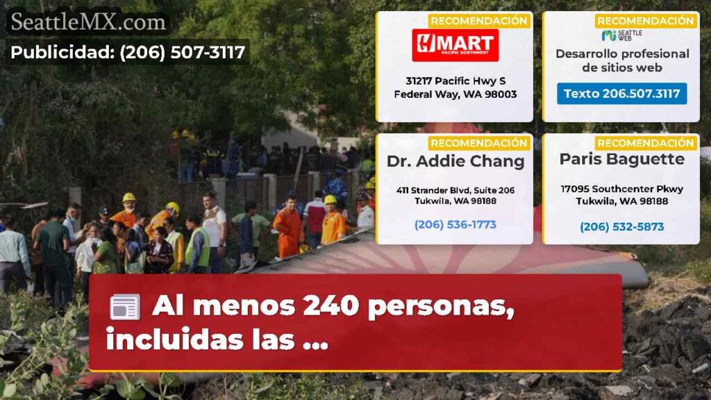 Al menos 240 personas, incluidas las ...
