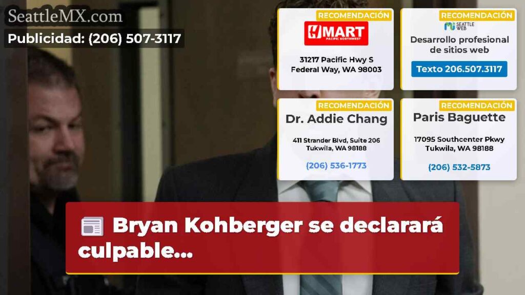 Bryan Kohberger se declarará culpable...