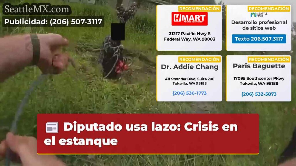 Diputado usa lazo: Crisis en el estanque