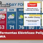 Tormentas Eléctricas Peligro en WA