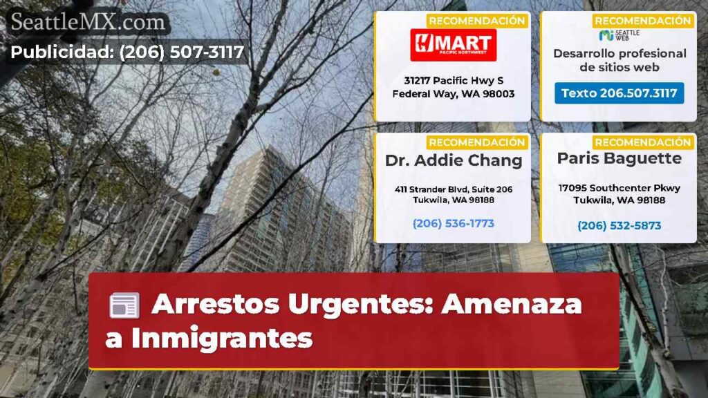 Arrestos Urgentes: Amenaza a Inmigrantes