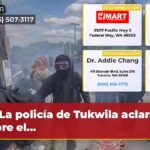 La policía de Tukwila aclara sobre el…