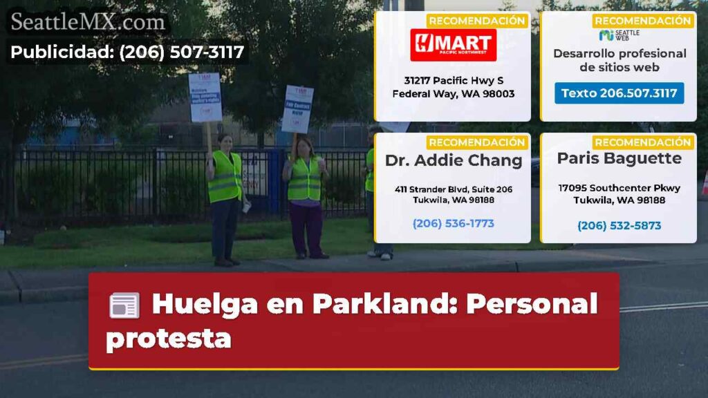 Home 1 Huelga en Parkland: Personal protesta