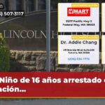 Niño de 16 años arrestado en relación…