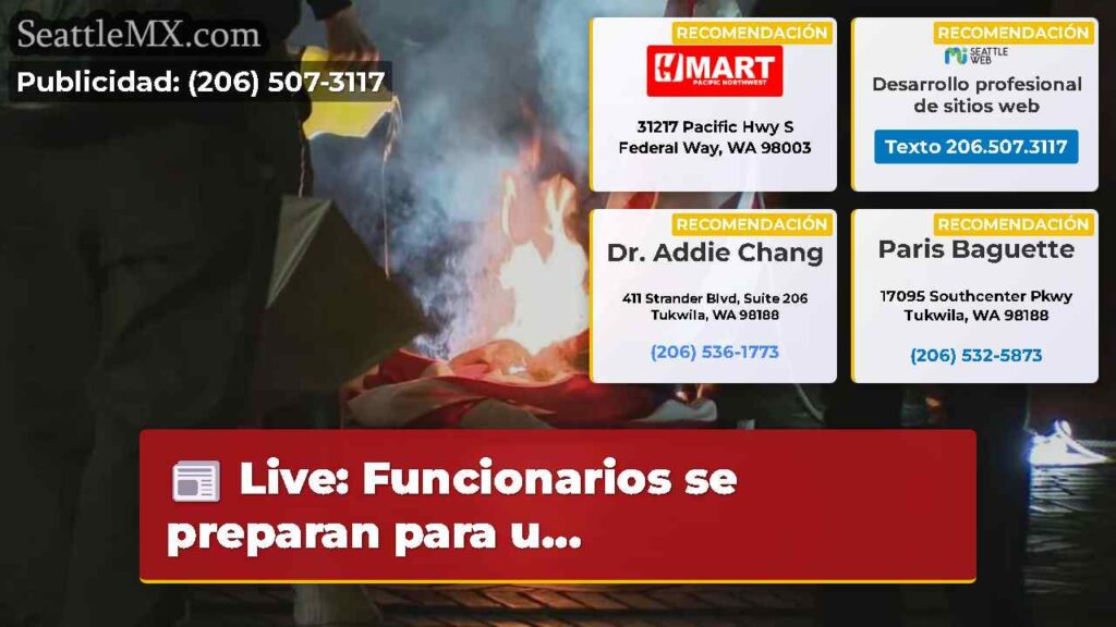 Live: Funcionarios se preparan para u...