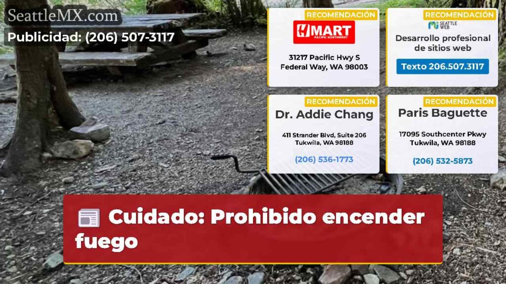 Home 2 Cuidado: Prohibido encender fuego