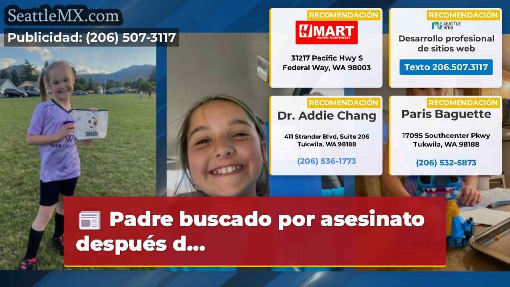 Padre buscado por asesinato después d...